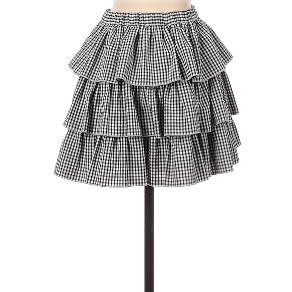 Forever 21 Women’s Tiered Ruffle Mini Skirt - Picture 2 of 4